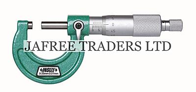OUTSIDE MICROMETERS  0-25mm INSIZE