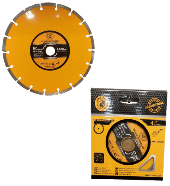 DRY DIAMOND DISC 180MM 7"