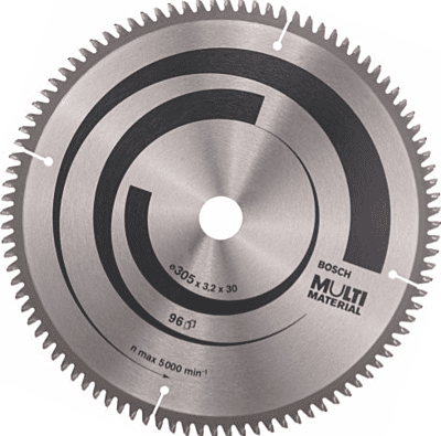 Circular Saw Blades Multi Material, 305 mm x 30 mm x 3,2 mm, 96T