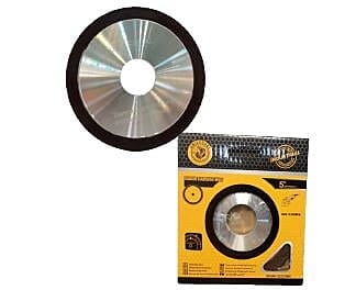DIAMOND SHARPENING WHELL 5" (UNIVERSAL)- DIAMOND SHARPENING WHEEL DIAMETER: 5" (125MM) MAX RPM: 12000 RPM