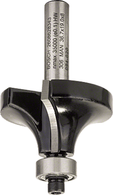 ROUNDOVER BITA 8MM, R16MM, L 13.2MM, G53MM