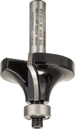 ROUNDOVER BITA 8MM, R16MM, L 13.2MM, G53MM ROUNDOVER BITA 8MM, R16MM, L 13.2MM, G53MM