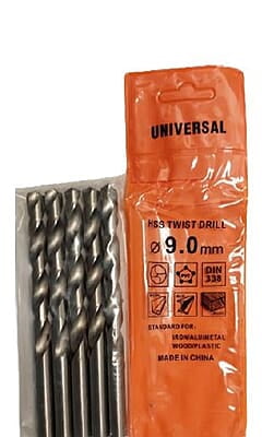 HSS DRILL BIT(UNIVERSAL) 10PCS SET-8mm