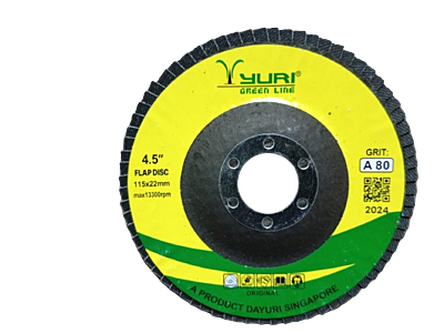 FLAP DISC 4.5" P80- YURI
