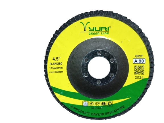 FLAP DISC 4.5" P80- YURI
